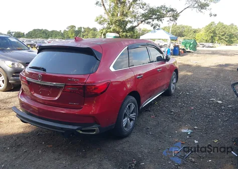 2020 Acura Mdx Standard z USA, uszkodzony, nr VIN 5J8YD4H37LL041730